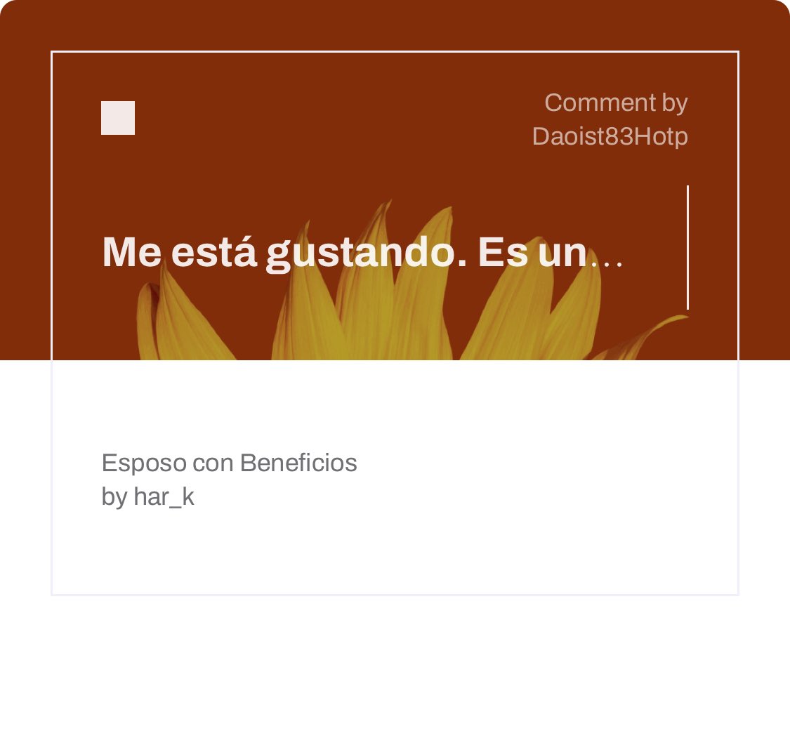 normaedithgomez's tweet photo. I'm reading Esposo con Beneficios and highly recommend it! Join me in reading it! https://t.co/Kek8xqqvb6 https://t.co/NbAzLStFqY