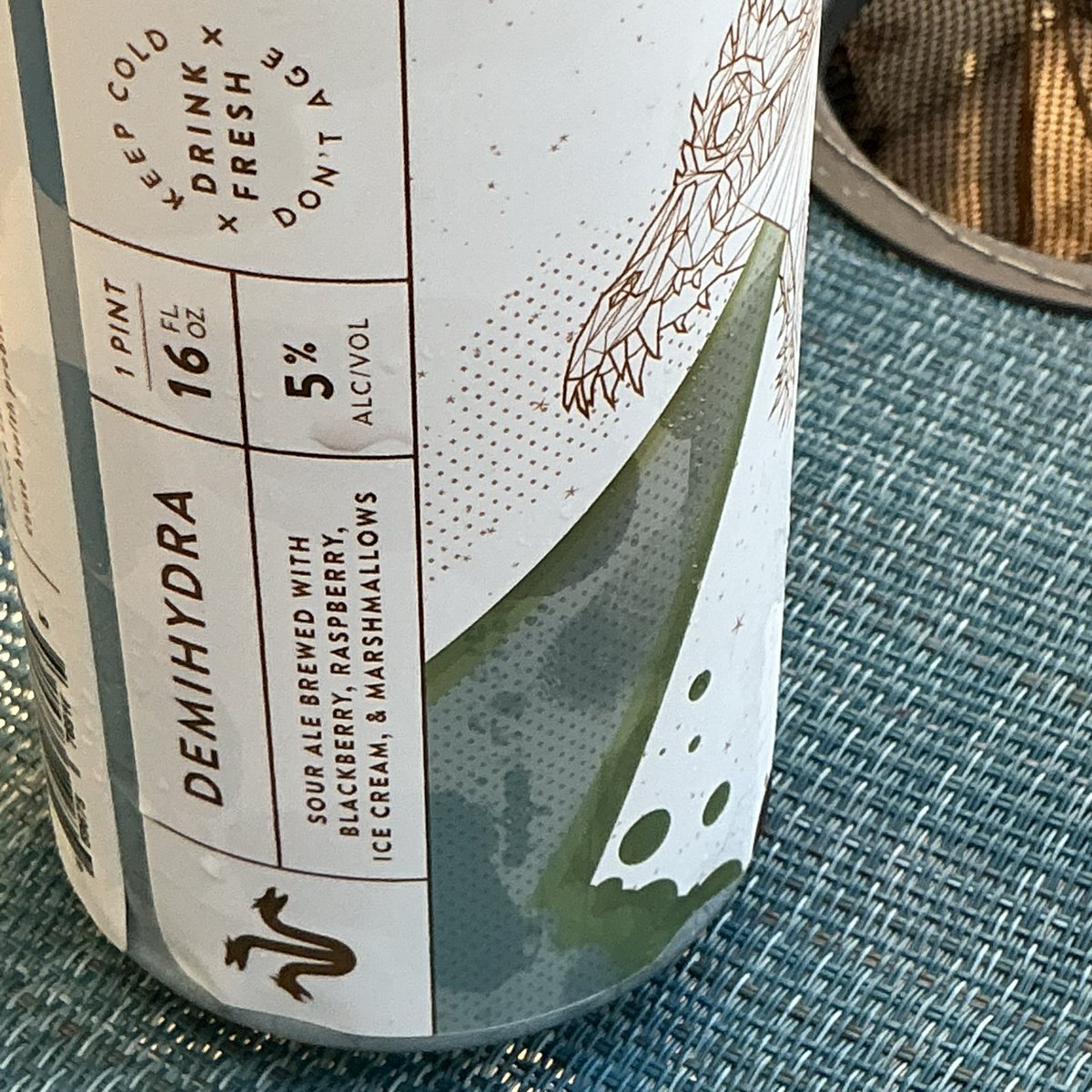 Krzykat's tweet photo. Yesterday enjoyed a DemiHydra sour on my deck, taking advantage of a beautiful fall day.  Mortalis is becoming on of my favorite brewers. https://t.co/IdkSVghney