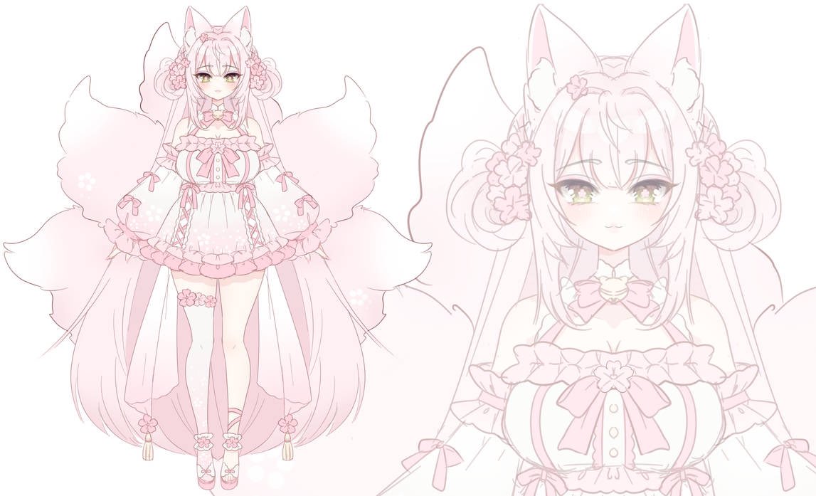🌸 DESIGN REVEAL 🌸

✎ᝰ. Hallo! I’m Celestia, a yandere kitsune voice actor who loves anything pink! I hope to have your love ᝰ.ᐟ 🎀

໒꒰ྀི ~ ᵔ ᵕ ᵔ ꒱ྀི১~ ꒷꒦✧˖° 𓊆ྀི❤︎𓊇ྀི⋆｡𖦹꒷꒦
⸝⸝⸝ Mark: 🌸🎀
⸝⸝⸝ General: #rotlia
⸝⸝⸝ Art: #Rartlia
⸝⸝⸝ Clips: #Cliplia
