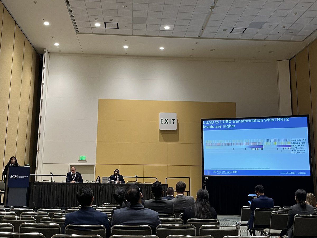CooperSurgery's tweet image. Strong work and great presentation from Dr. Hansa Joshi investigating transformation of lung adenoCA to SCC #ACS2024 #ACSCC24 @francisrspitz @younghong522