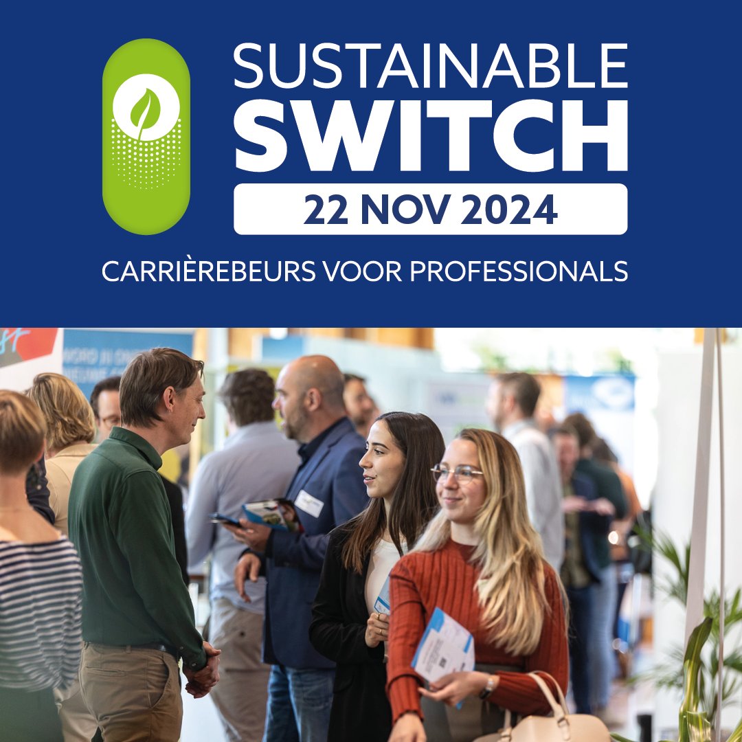 🩵Maak impact met je werk! Kom op 22 november langs in Utrecht en ontdek hoe jij als professional naar een duurzame carrière kan switchen met trainingen, workshops en een bedrijvenmarkt. #carriereswitch #vacature #impact #baan aanmelden kan op sustainableswitch.nl
