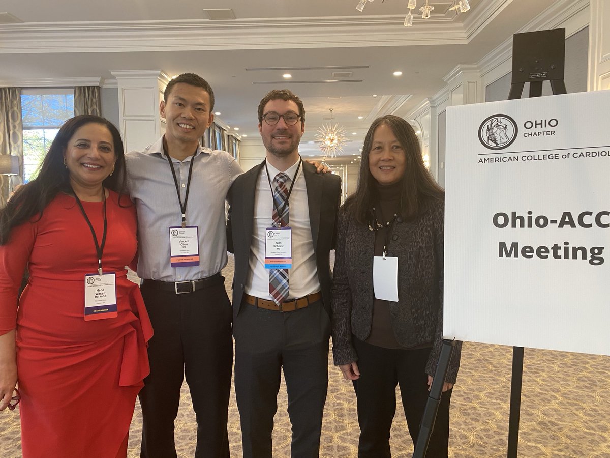 heba wassif (@drhebamd) on Twitter photo What an outstanding <a href="/OhioACC/">Ohio Chapter-ACC</a> fall meeting with state of the art science, outstanding colleagues and fellows <a href="/EllenSabik/">ellen sabik</a> <a href="/SethScheetz/">Seth Scheetz, MD</a> Vincent Chen and Dr. Mina Chung <a href="/CleClinicMD/">Cleveland Clinic MD</a> <a href="/CleClinicHVTI/">Cleveland Clinic Heart, Vascular & Thoracic</a> <a href="/CCFcards/">CCF Cardiology Fellows</a> <a href="/ACCinTouch/">American College of Cardiology</a> What an outstanding <a href="/OhioACC/">Ohio Chapter-ACC</a> fall meeting with state of the art science, outstanding colleagues and fellows <a href="/EllenSabik/">ellen sabik</a> <a href="/SethScheetz/">Seth Scheetz, MD</a> Vincent Chen and Dr. Mina Chung <a href="/CleClinicMD/">Cleveland Clinic MD</a> <a href="/CleClinicHVTI/">Cleveland Clinic Heart, Vascular & Thoracic</a> <a href="/CCFcards/">CCF Cardiology Fellows</a> <a href="/ACCinTouch/">American College of Cardiology</a>