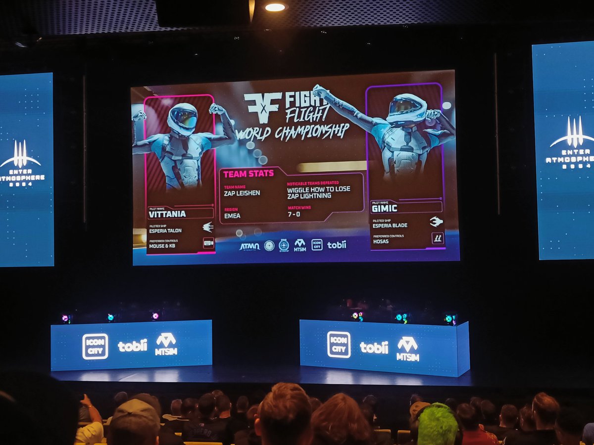 Dawkso's tweet image. Première fois que je regarde de près l'e-sport dans #StarCitizen 
Thank you #ATMOesports