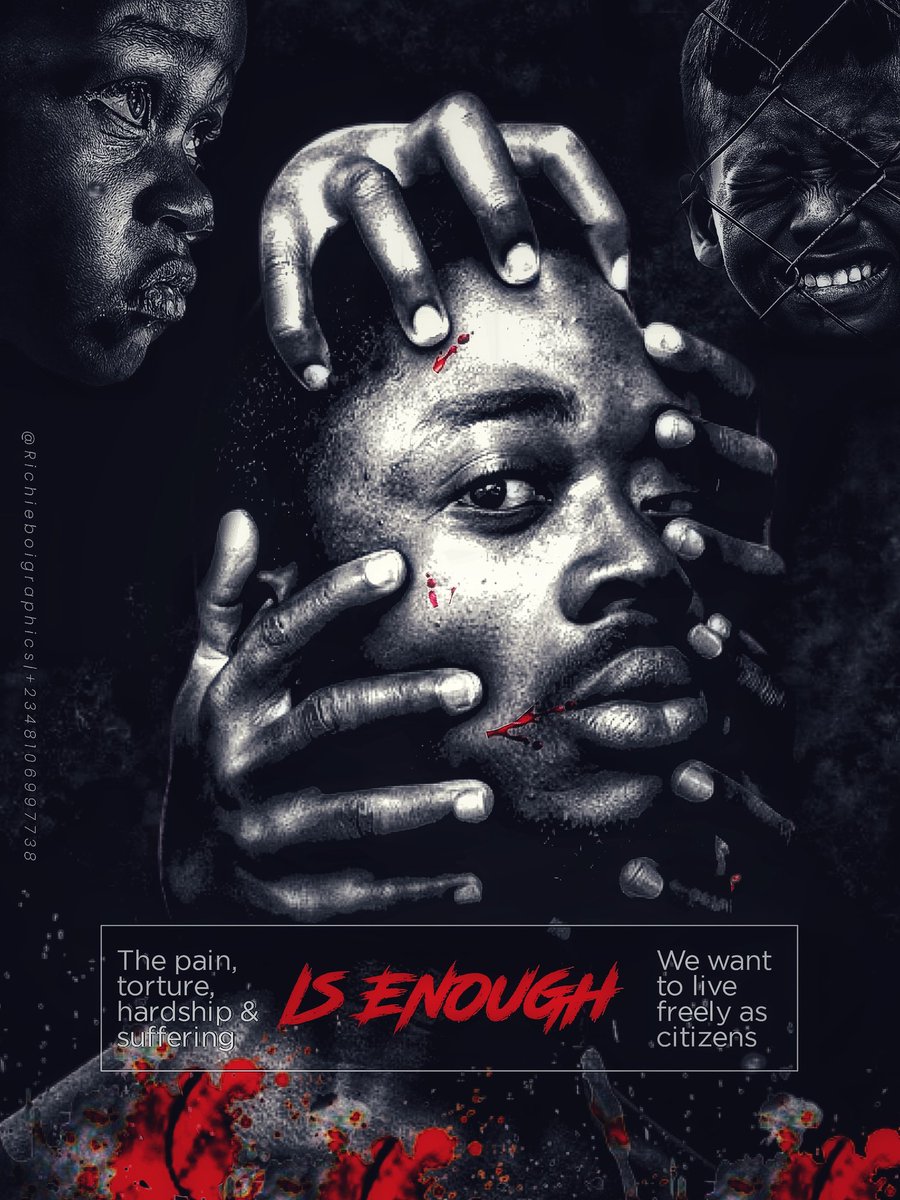 RichieBoi4life's tweet photo. WHAT ELSE CAN WE DO IF SPEAKING UP MEANT SIGNING A DEATH WARRANT?😭
I created this piece last year in memory of the day we'd never forget😪 I was so emotional while creating this. Listening to it today made me feel d same😢
All we ask for is a better Nigeria🇳🇬
#EndSarsProtests https://t.co/ReQUDUL9JD