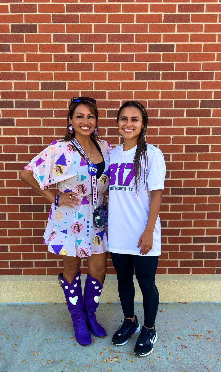 007lancaster's tweet photo. All the way to Ames, Iowa for my girl! 💜⚽️ @camlancaster21 #FrogMom #WeLoveTCU #GoFrogs https://t.co/gm6jGnDRu6