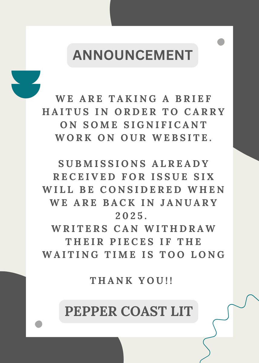 We will be back soon!