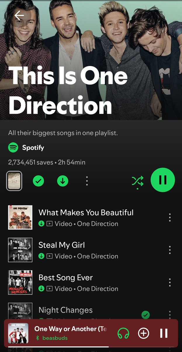 on my way to uni, listening to this playlist