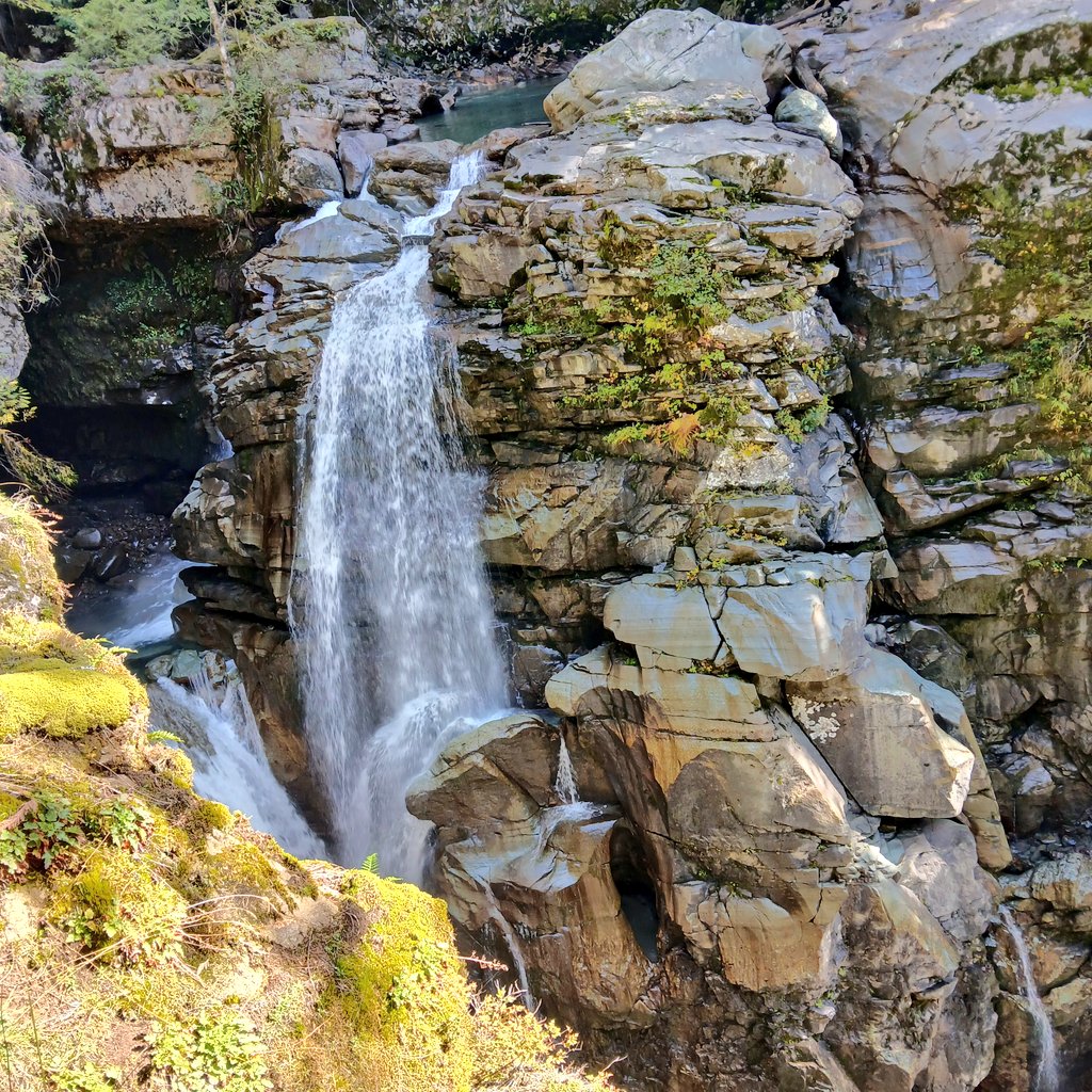 wineandhistory's tweet photo. Had a #SundayFunday girls day last weekend; we checked out Nooksack Falls and Horseshoe Bend. The weather was beautiful and the company was lovely! #girlsday #countrydrive #fall #friends https://t.co/YIGGCtDpC4
