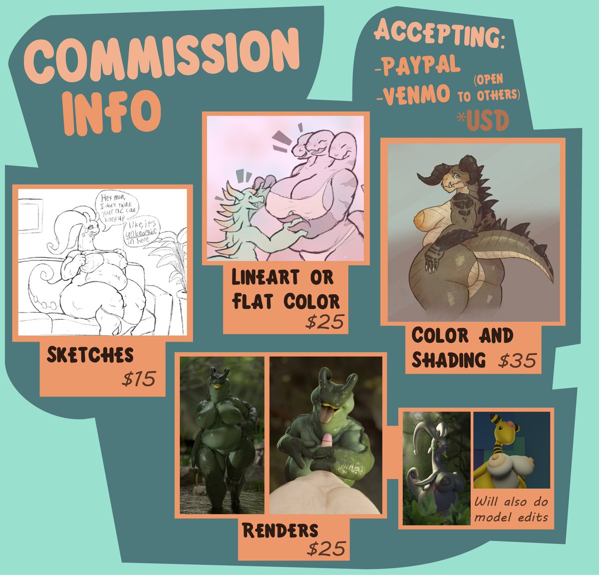 DewWaffle's tweet photo. 🔶COMMISSIONS OPEN AGAIN!🔶

There is a new option available, Character Refs!

You know the drill, DM me if you're interested in getting a comm from me! https://t.co/FtTnxjRgdC