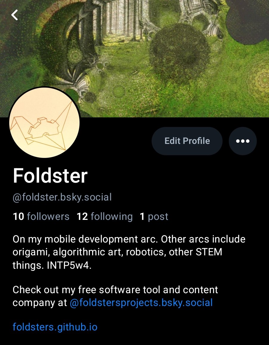 Foldster tweet media