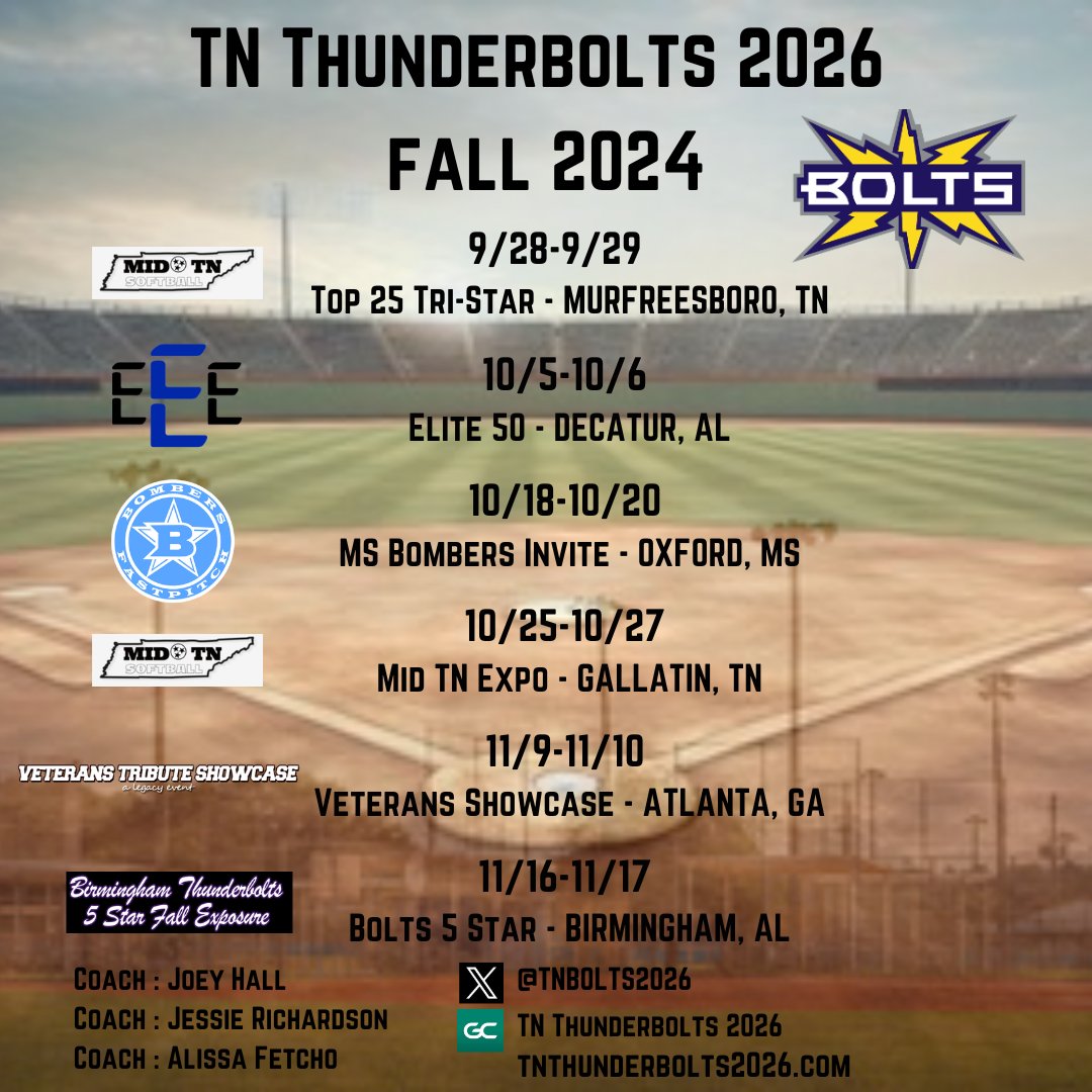 TN Thunderbolts 2026 (@tnbolts2026) on Twitter photo 