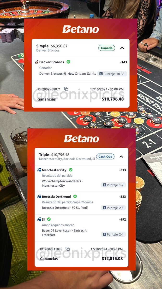 leonixpicks's tweet photo. YA CAYÓ EL DEPÓSITO ✅ 
Hice $51,242.69 MXN con un ÚNICO depósito de 500 MXN.
VAMOS CARAJO 💰💰💰 
LO SIENTO BETANO 🙏 https://t.co/uRXl1pSbko