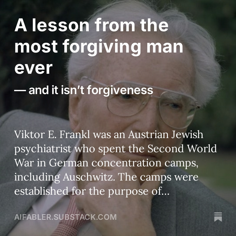 aifabler's tweet photo. A lesson from the most forgiving man ever https://t.co/PsuVwPwe9W https://t.co/Tx8jq4WK8E
