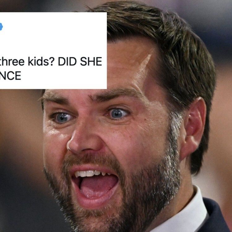 DoomedPresident's tweet photo. JD Vance's Most Recent Comment About His Wife Having Three Kids Is Going Viral Because People Think It's Really, Really Creepy - HuffPost https://t.co/tbIRnL8ezg #unfit #MAGAmaniacs #presidentinwaiting https://t.co/Tetg1JcROr