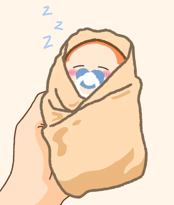 寝ちゃった〜 #ワドルディ