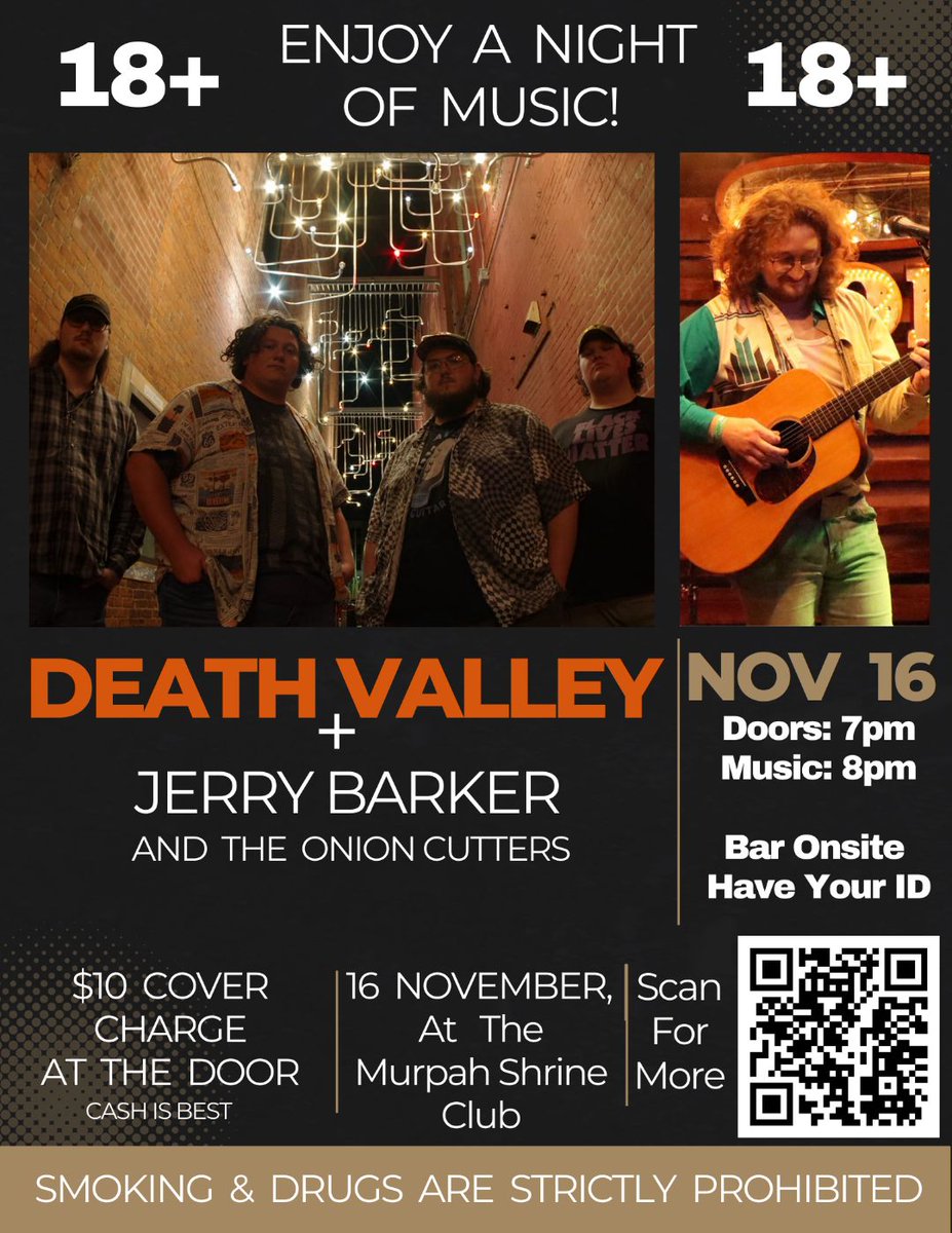 Death_ValleyBnd's tweet photo. 📢❗️BIG ANNOUNCEMENT ❗️📢
We have a show in just a few weeks! Be there! Or don't... I'm not your dad 🤷 but it would be awesome for you to show up! And spread the word! 🤘 https://t.co/16Xx1uC3to