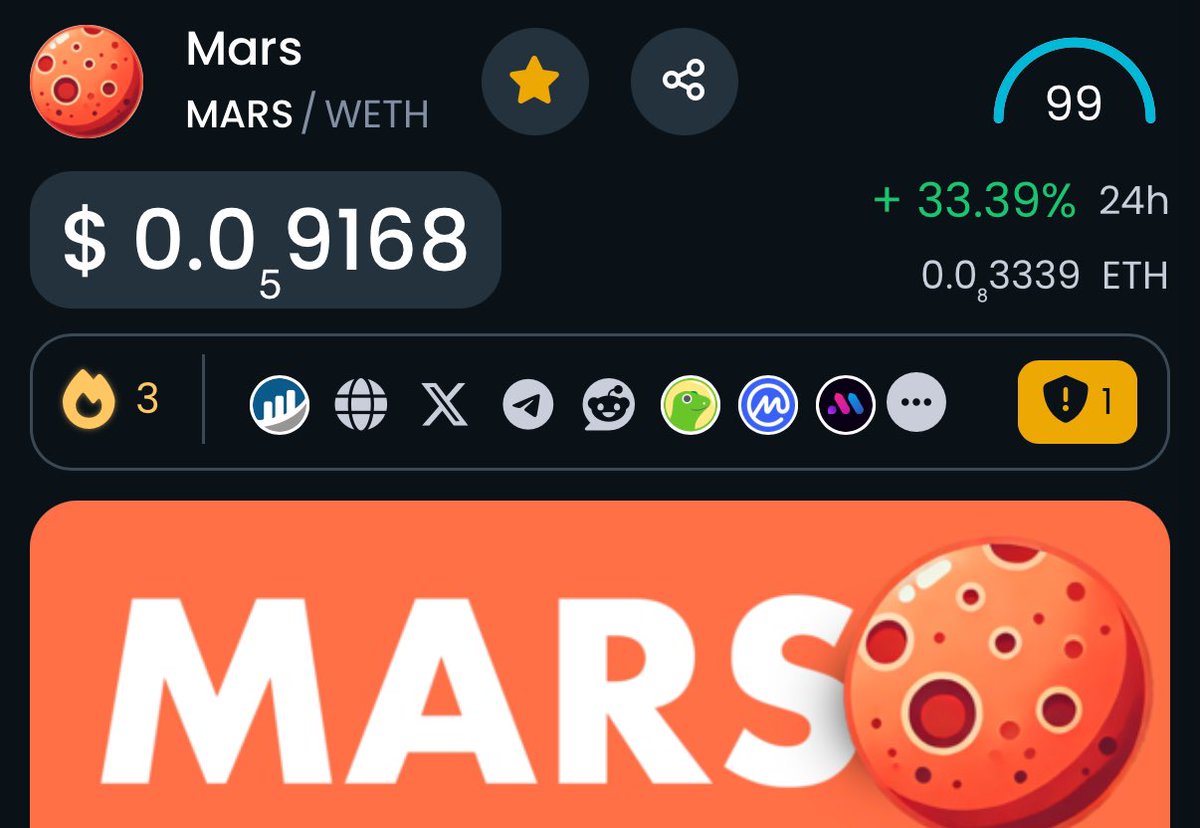 WhaleFUD's tweet photo. Haters thought MARS was over.
It’s over the day Elon Musk says it’s over… 

This is the beginning, not the end. https://t.co/LFLERQ2DAg