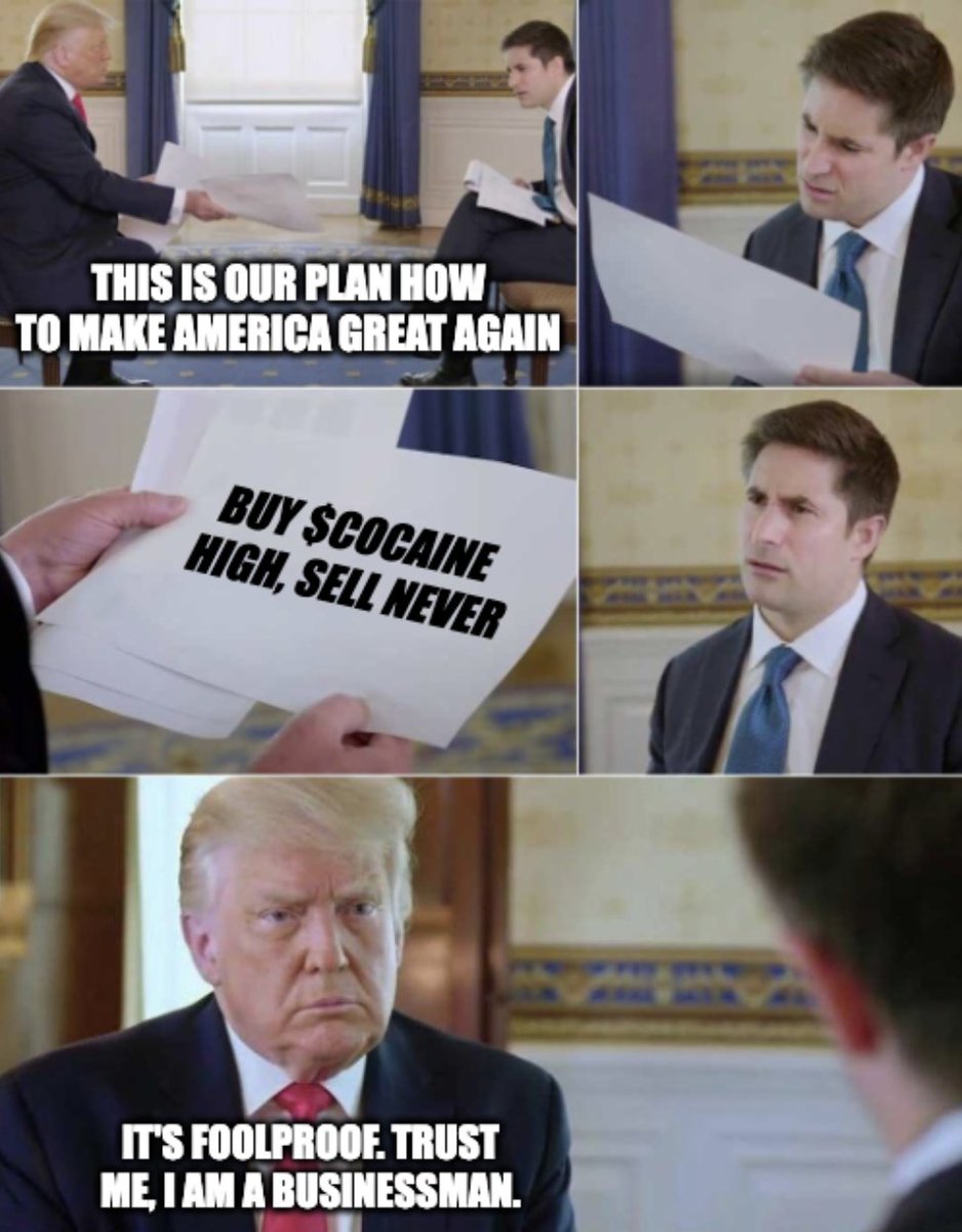 Have no reason to not believe him, actually...
#Cocainelnc