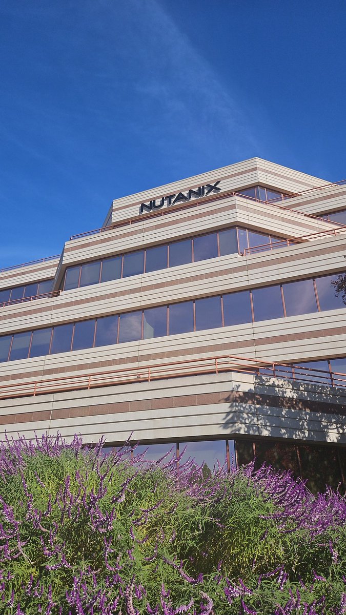 Arrival <a href="/nutanix/">Nutanix Inc.</a>! Never thought I'd see this place in person!