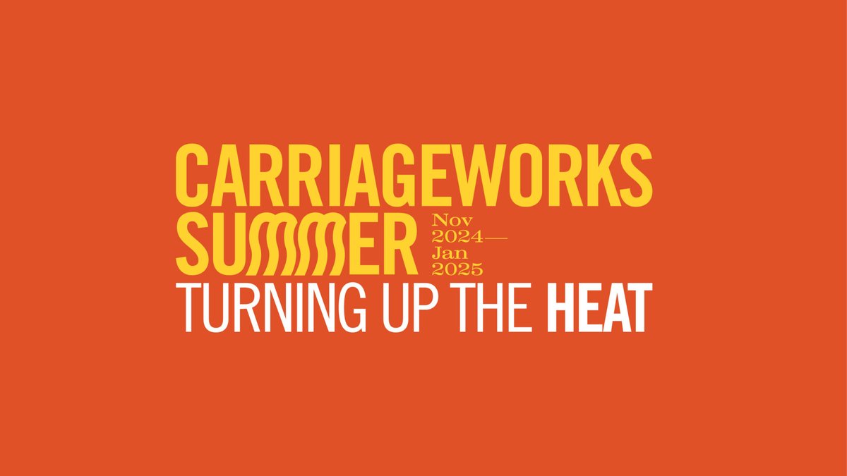 We're turning up the heat this summer! ☀️

We've just revealed our new Carriageworks Summer program, featuring an epic lineup of circus, live music, dance, food, markets, drag cabaret, free events and more running from Nov to Jan.

Find out more here: carriageworks.com.au/medias/carriag…