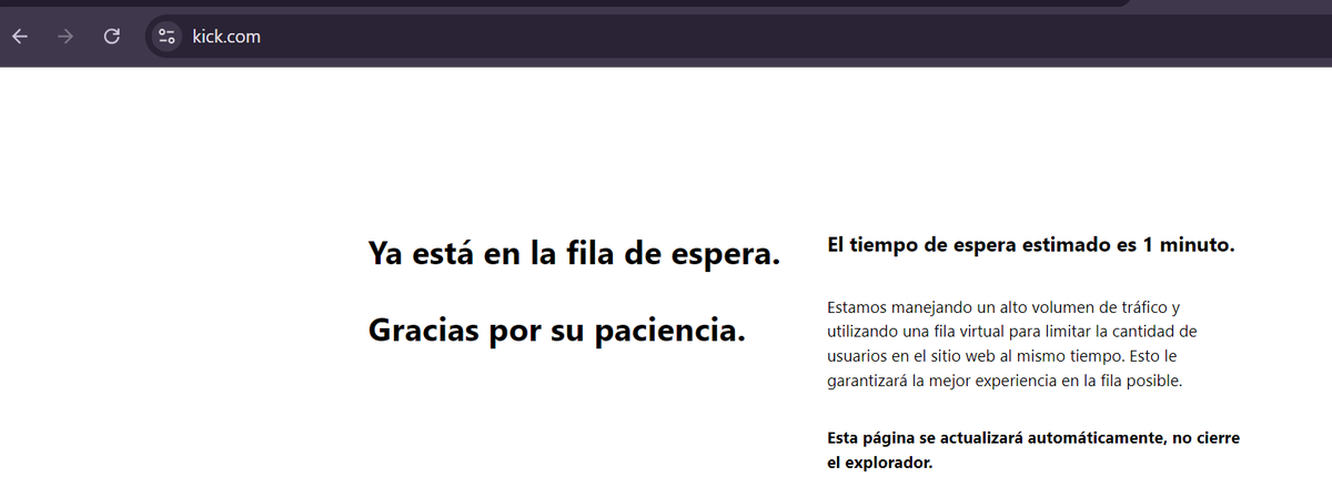 Bro, realmente rompió Kick