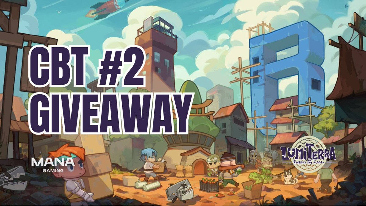 🎉 LUMITERRA GIVEAWAY 🎉 

10 spots for the Lumiterra Closed Beta #2! 

1) Follow me, <a href="/managaming_eth/">Mana Gaming</a> and <a href="/LumiterraGame/">Lumiterra (mainnet arc)</a> 
2) Repost and tag a friend 
3) Comment your favorite MMORPG + Ronin address

Winners will be tagged in 48 hours! ✨