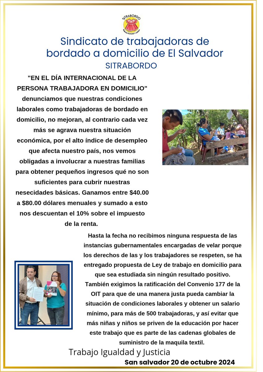 SSitrabordo's tweet photo. COMUNICADO https://t.co/l0qsE8Kdte