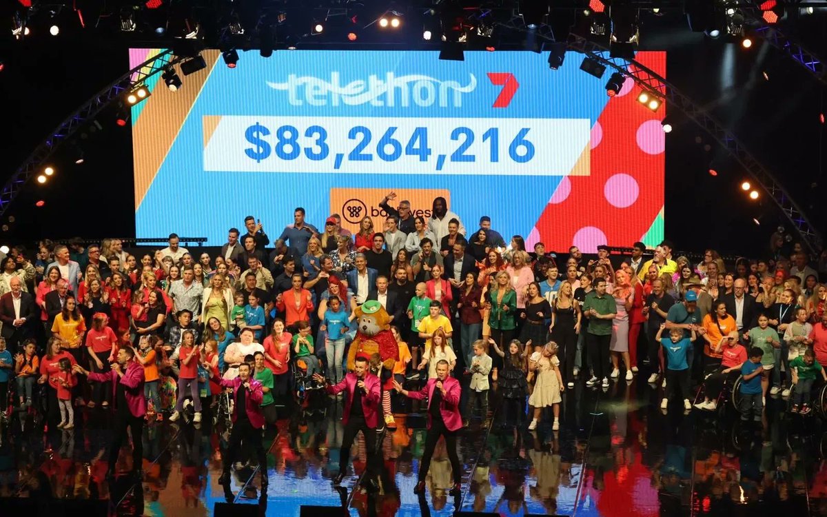 kevinperry's tweet photo. Channel 7 Telethon Raises Record-Breaking $83.3 Million for Western Australia Kids

Read More -> https://t.co/vfa7n4Zk59

#7Telethon #Channel7 #Channel7Telethon #KerryStokes #SevenWestMedia #WesternAustralia https://t.co/yYgHh0mvDL