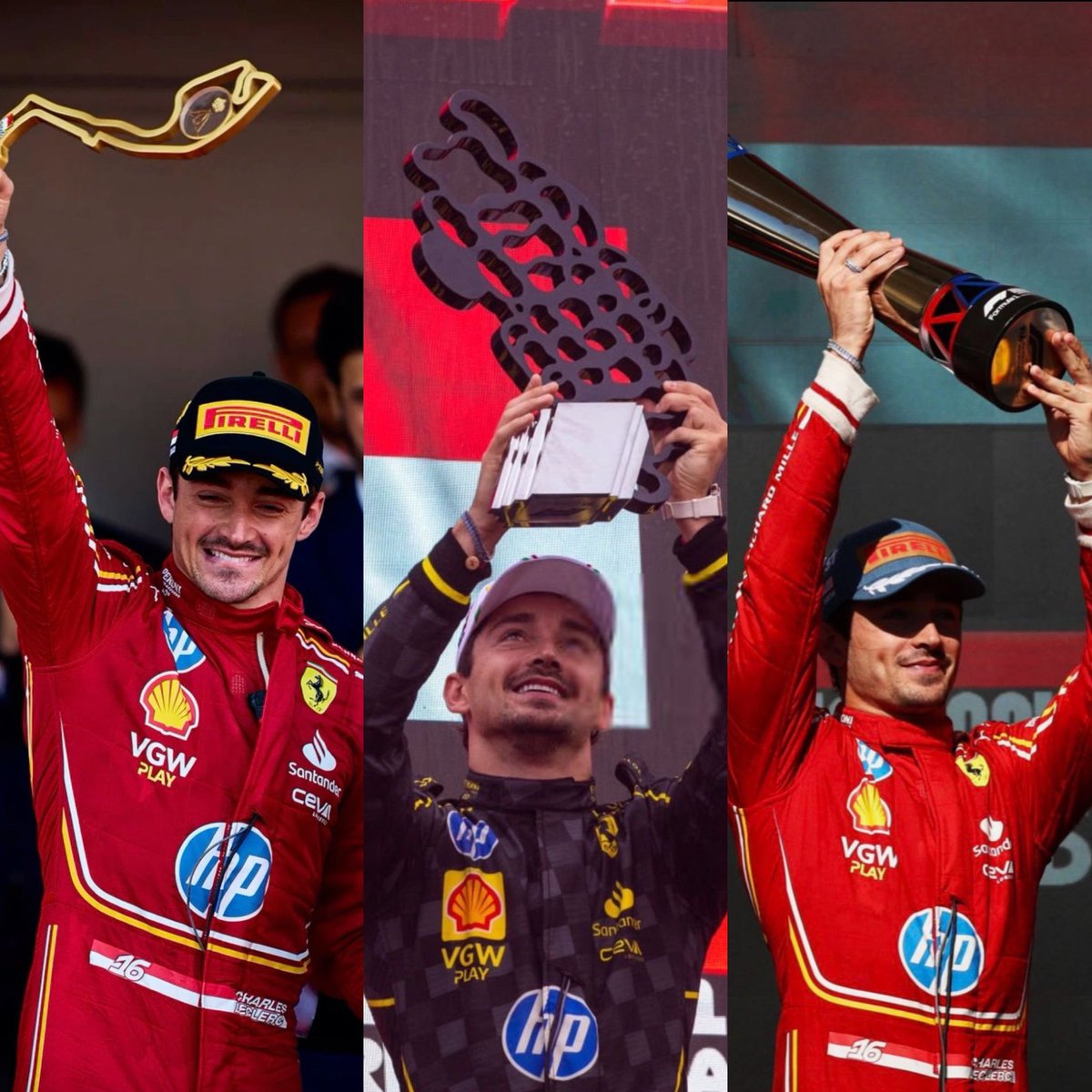 “The grandstands he saw built as a kid now rise for him and for the first time ever Charles Leclerc wins the Monaco Grand Prix”

“The man from Monaco, is the man FOR Monza”

“Sunday is all about charles. another masterclass from ferrari’s favorite sun”

INJECT ITTT