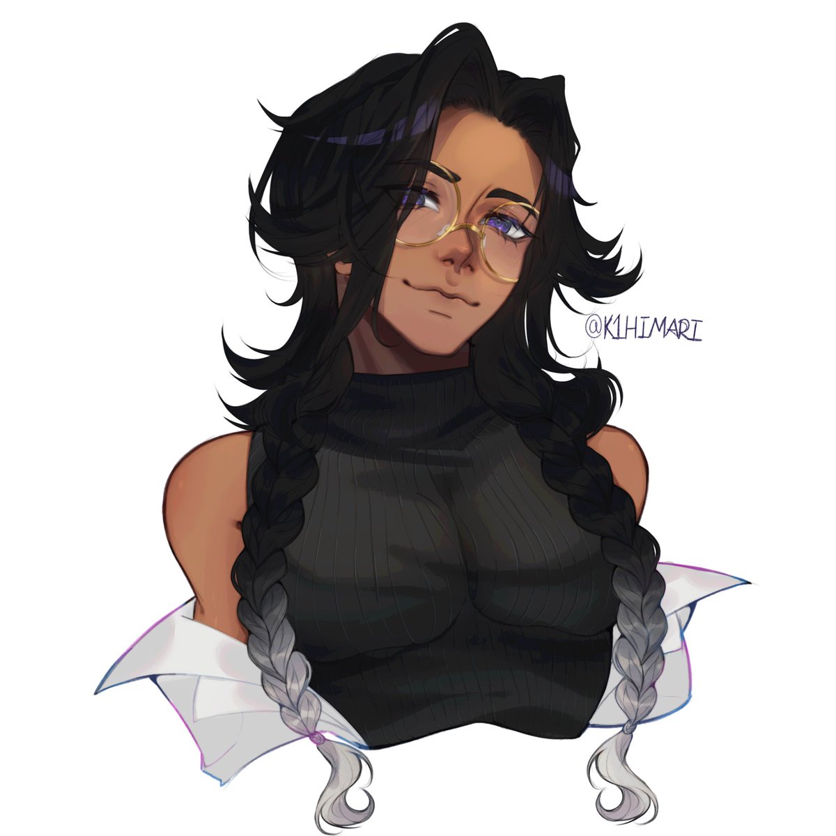 K1himari's tweet photo. Finally made a persona oc I actually like #ocart https://t.co/ZEmydboN25
