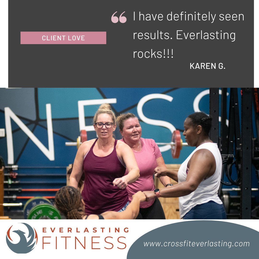 💥 Transformation Spotlight: Karen's Journey at Everlasting! 💥

👏 Karen, your progress is inspiring, and we couldn’t be prouder to have you in the Everlasting family!

If you're ready to take your fitness journey to the next level, DM us to schedule a free consultation! 💪🔥