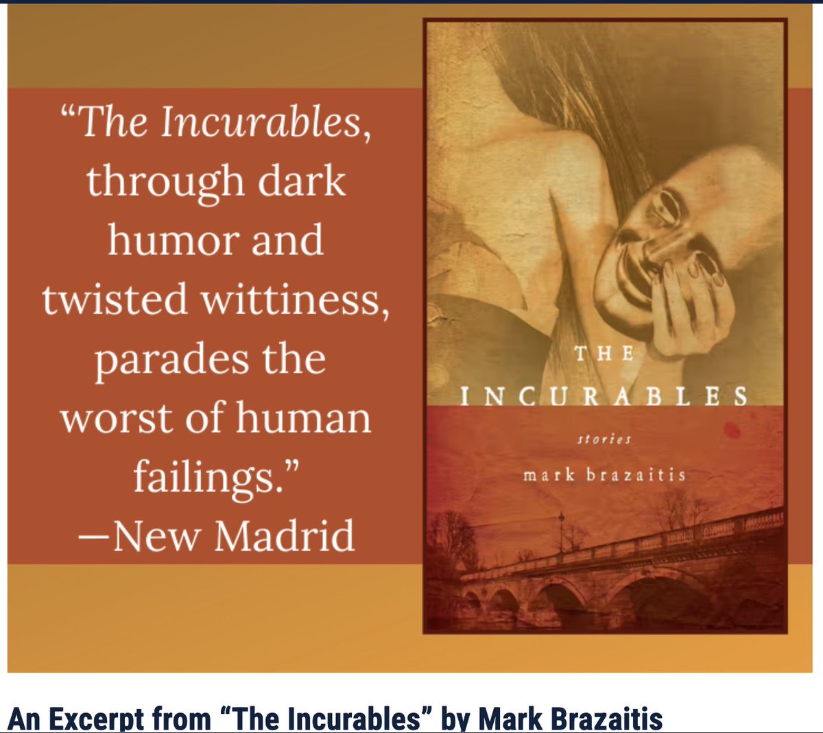 The Incurables is featured in the University of Notre Dame Press's "Tales for the Spooky Season." Prepare to cackle...and shake...and scream! undpress.nd.edu/blog/2024/10/0…
