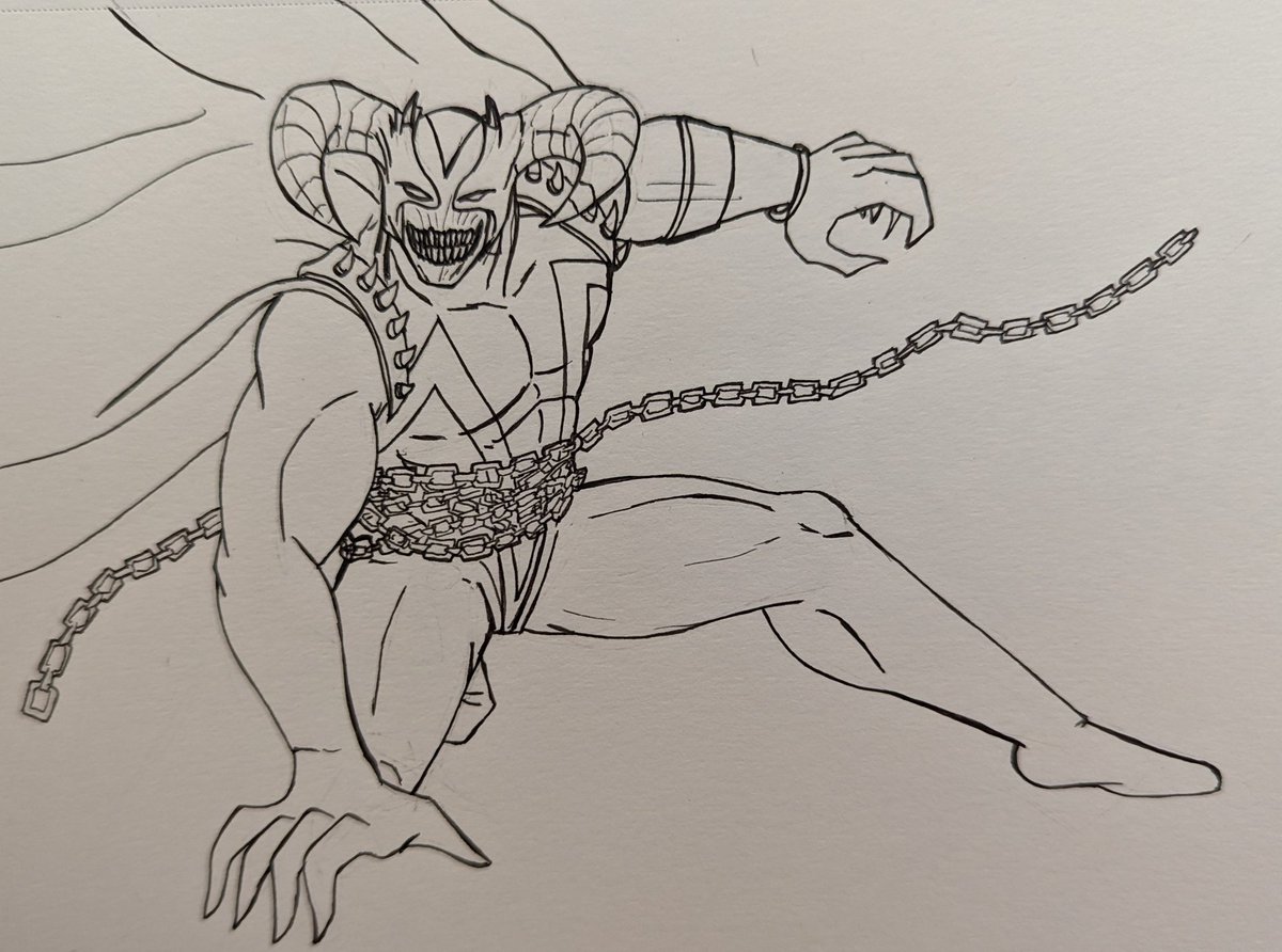 Cyber54prime's tweet photo. #spawn character daily fanart challenge day 20: #omegaspawn https://t.co/Xl10kIQQ34