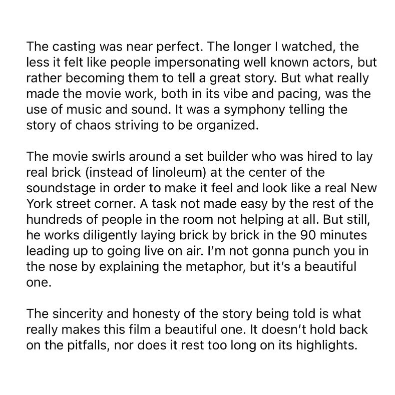 CreativeGiles's tweet image. my Saturday Night movie review.
🖤🖤🖤
•
also, I know it says click the link, but use this one: normanmusicfestival.com/donate/
