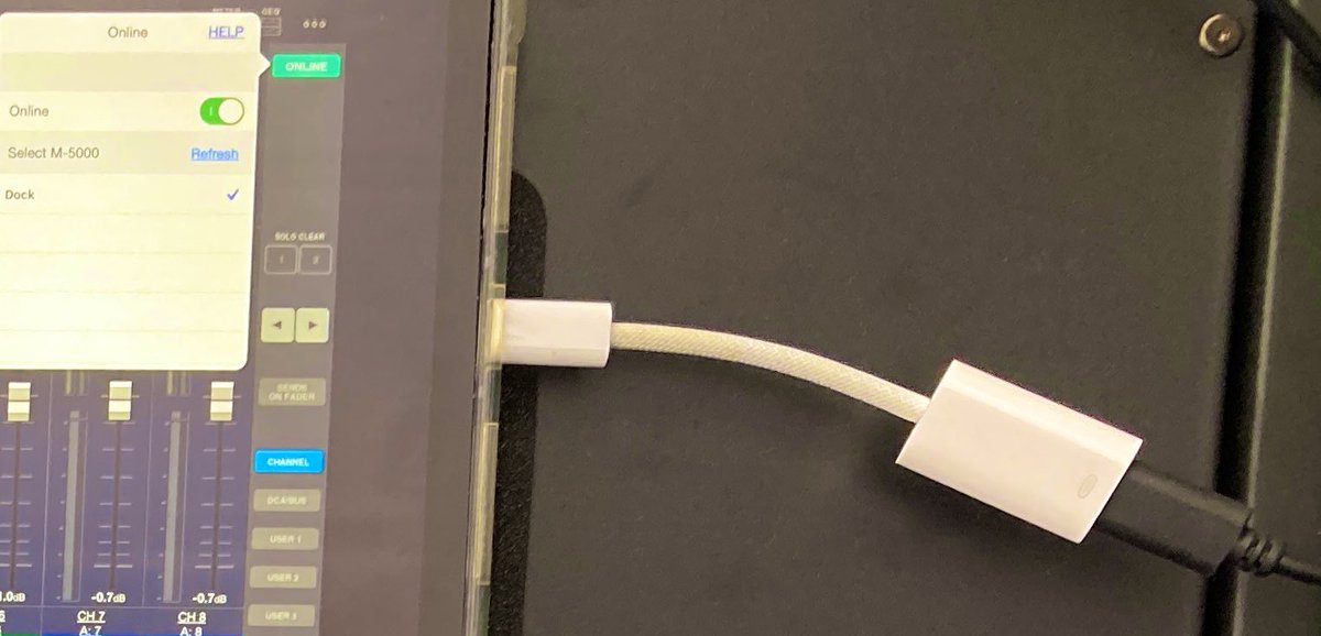 tatsuya_account's tweet photo. Roland M-5000/M-5000Cは、Apple
「USB-C - Lightningアダプタ」経由でも有線接続できます✍️👀

【テスト環境】
・iPad mini 6th
・iPadOS17.6.1

https://t.co/1SPiF4SHZN

#Roland #M5000 #M5000C #iPad #typeC #Reac https://t.co/avakIw7MeW