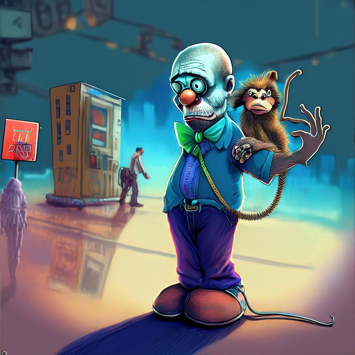 itsgeeo's tweet image. 🤡🐒