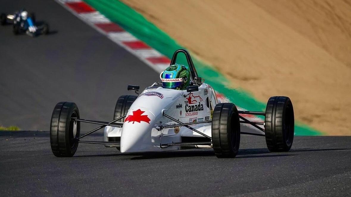 What a weekend at <a href="/Brands_Hatch/">Brands Hatch</a>, where I represented Canada at the #FormulaFordFestival.  Final result P11 in a wet and wild race.  Thanks to Team Canada Scholarship for the opportunity to participate in this iconic event.📷Patricia Braun