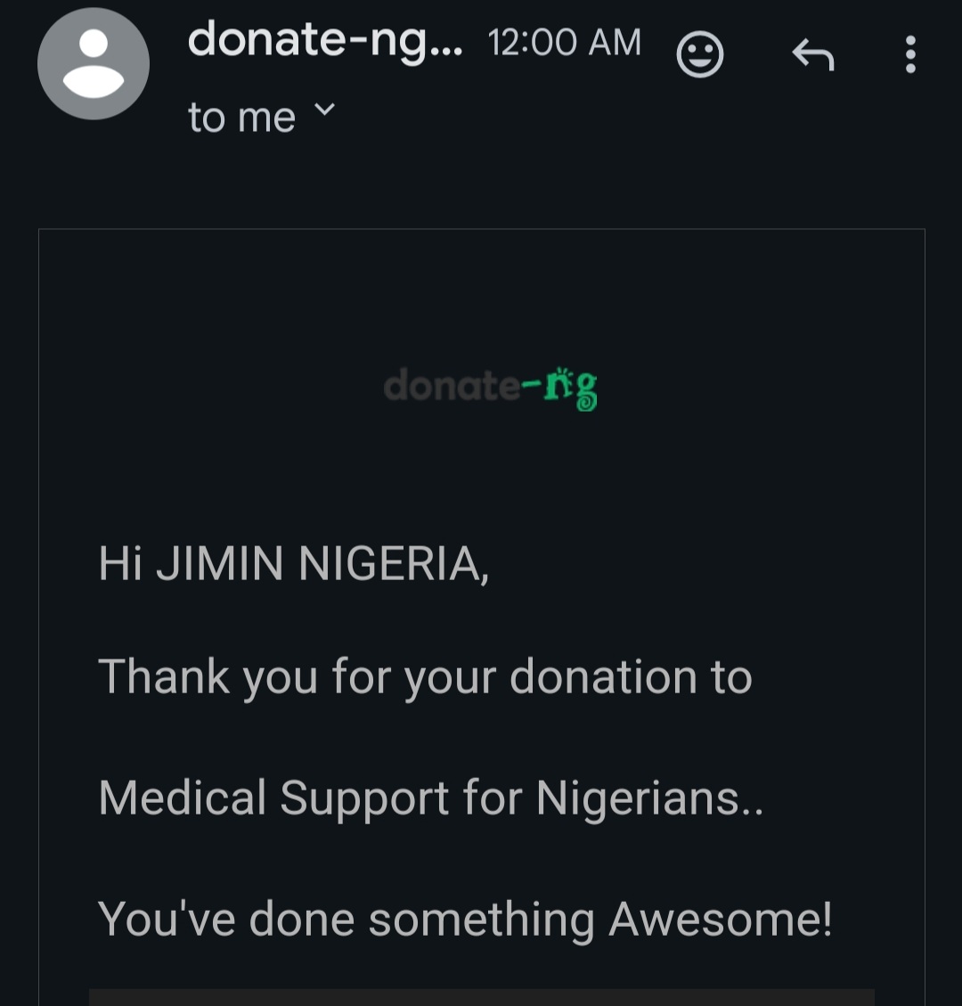 JiminaticN's tweet photo. JIMIN IN NIGERIA PART 1
Donation towards Cervical Cancer
 We have donated towards the medical support of Nigerians suffering from cervical cancer. We hope they can feel the love of Jimtober and recover soon 
Happy Jimtober 💛 and thank you to everyone who has donated toward this https://t.co/Qh5XifPAJ1