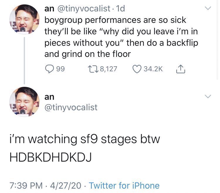 kyunbihyos's tweet photo. sf9 in a nutshell: https://t.co/CmdhpoPx4l