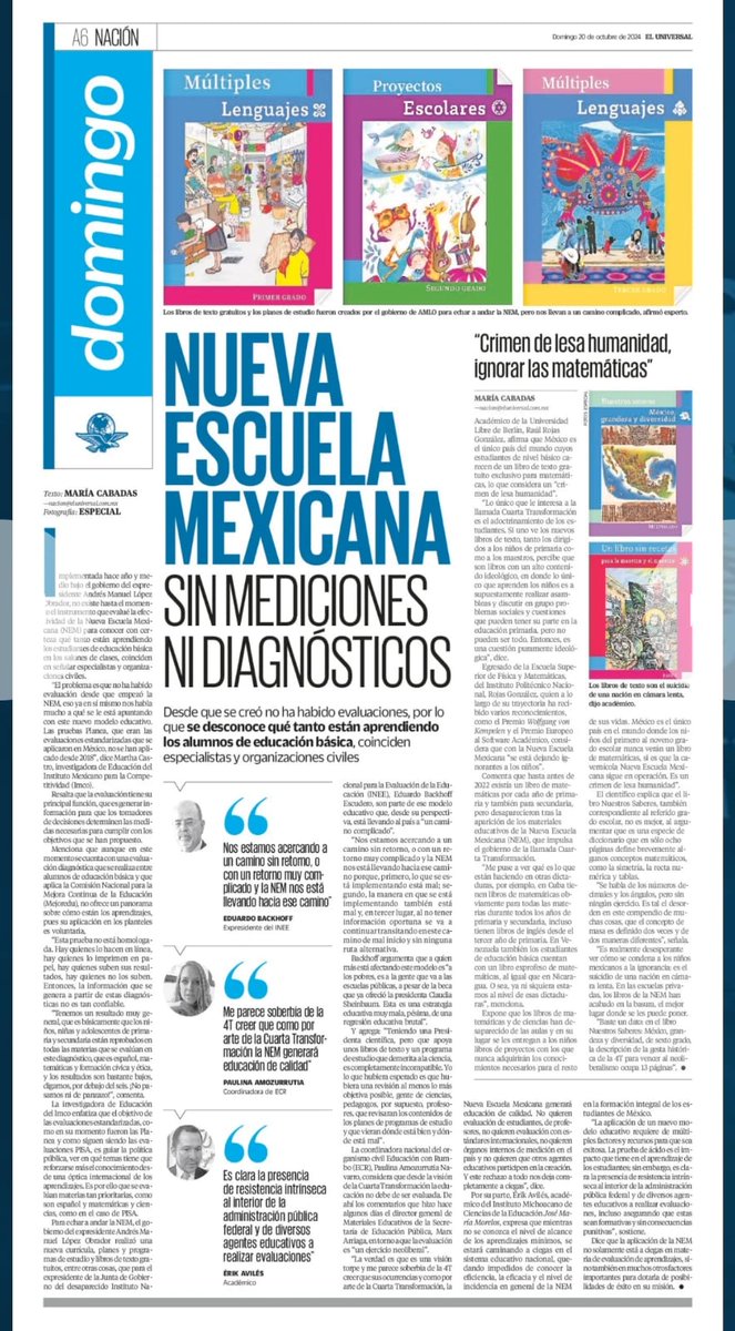 MarxArriaga's tweet photo. ¡Cuánto le duele a la derecha y sus empresarios el perder la mina de oro que representaba la Educ. Básica!

Resulta que el problema no está en la Educ. Media, ni en las universidades, ni en las cloacas de la @SEP_mx. Según ellos, todos los problemas están en la NEM y sus libros. https://t.co/t5irsX5rHS
