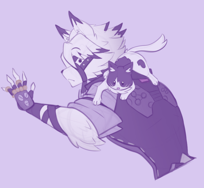 邦楽 Lycaon More late night Lycaon doodles #Lycawise #ライアキ