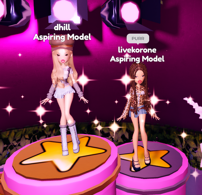 livekorone's tweet photo. me and @acideurs slaying in @fashionstarsFS https://t.co/FHYO5eZIwH