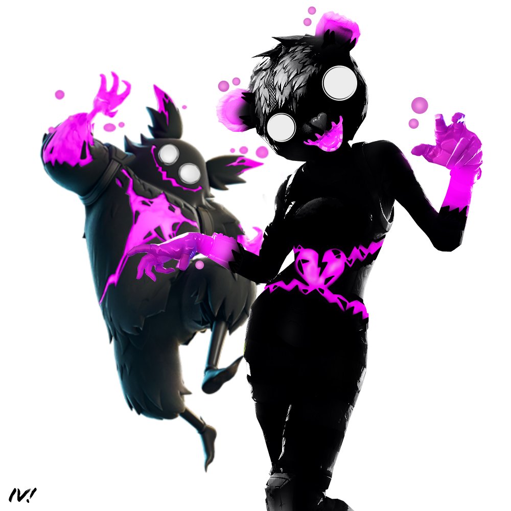 JustAivi's tweet photo. PHANTOM TEAM LEADER 🧸
[Fortnite Skin Concept]

I hope you like this new version 👻💖
#FortniteConcept #FortniteEdit #FortniteArt https://t.co/NVjiy7sxUI