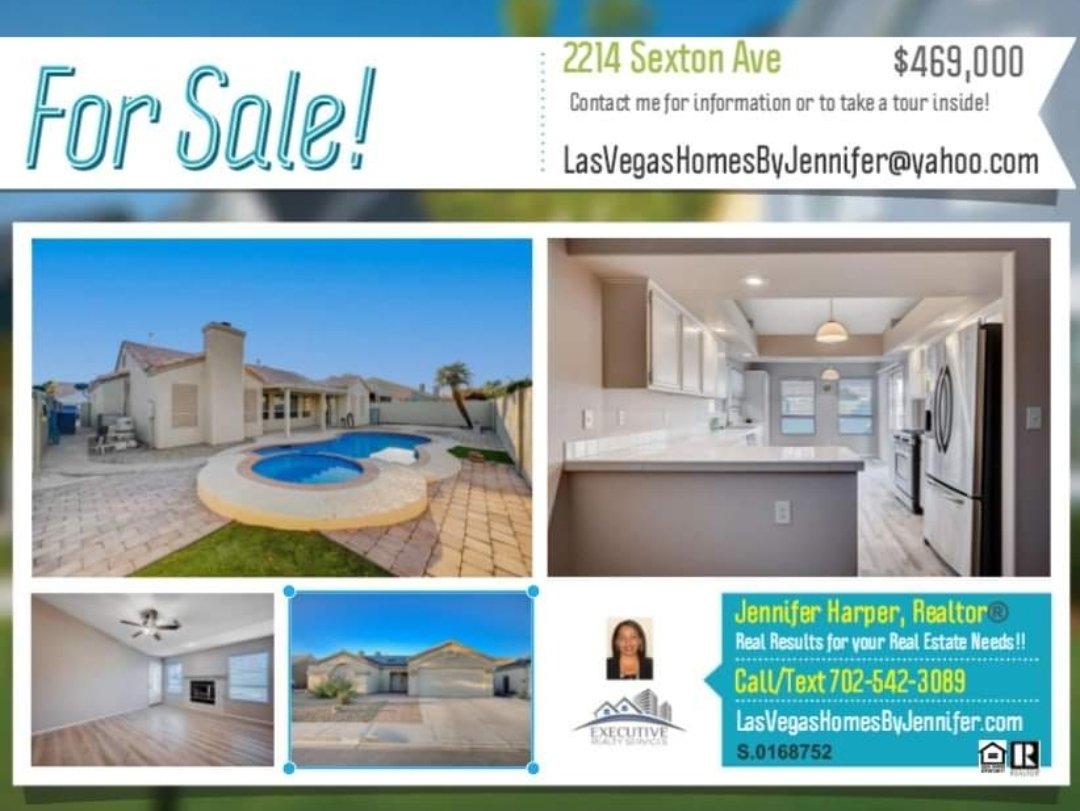 JenniferH_RE's tweet photo. For those who hate HOAs, I have a great home for sale with no HOA! 3 bdm, 2 bth, 1 story, 2 car garage. Also has a pool, spa and covered patio: https://t.co/CdfoWaIK0P Jennifer Harper Executive Realty Services S.0168752 https://t.co/FKiVuhv9nN https://t.co/mTlbBACOdF