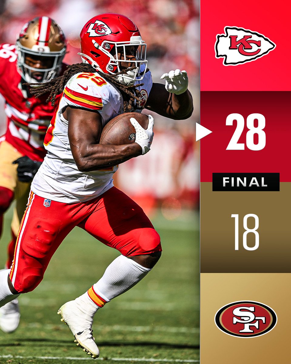 FINAL: The <a href="/Chiefs/">Kansas City Chiefs</a> win the Super Bowl rematch to improve to 6-0!