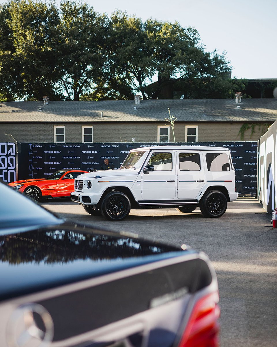 MercedesBenzUSA's tweet photo. Day two at the Mercedes-AMG Pit Stop. Did your race day predictions come true?​​

#MercedesBenz #AMG #F1 #Austin #USGrandPrix https://t.co/hNeoHw29Tt