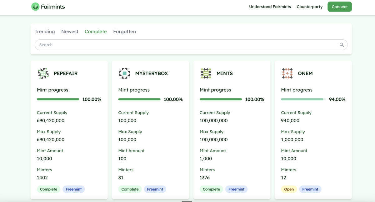 quentinbdb's tweet photo. Soon ๐ธ
Fairmints website will be out tomorrow, allowing to see live all fairmints, mint, parse and check advanced stats.
$PEPEFAIR still had the largest amount of minters, with the best distribution among all fairmints โจ
#Fairmints #Counterparty https://t.co/PBDzcwdL3q