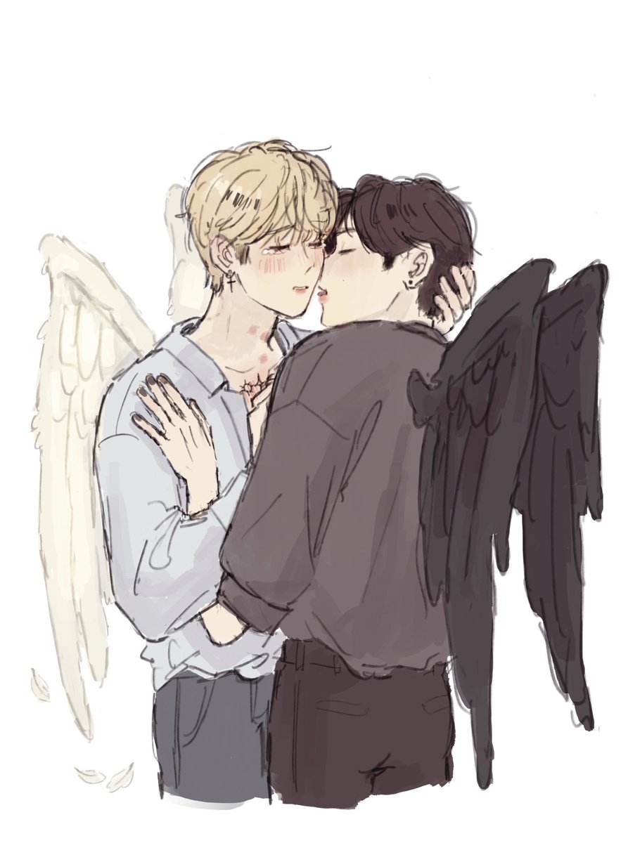 haninizip's tweet photo. #빈늘 😇😈 https://t.co/WRcEAdfU8s