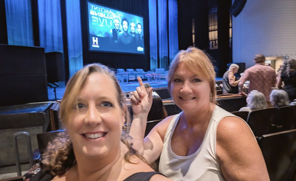 #ancientalienslive ready for the show!!!