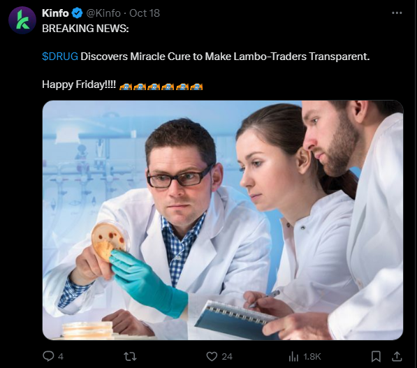 TraderBroot's tweet photo. @fomowholesaler @Kinfo Maybe he didn't like the joke https://t.co/RGjADCVjXN